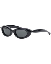 Bottega Veneta - Sunglasses With Cat Eye Design And Thick Frame - Lyst