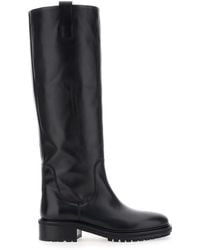 Aeyde - Knee-High Boots Henry Leather Calf - Lyst