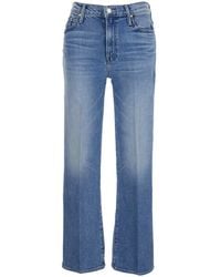 Mother - Jeans 'The Kick It Ankle' With Bleached Effect - Lyst