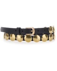 Golden Goose - 'Trinidad' Belt With Pin-Buckle Closure And Stud Details - Lyst