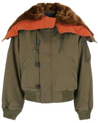 Polo Ralph Lauren - Cotton Hooded Jacket Coat - Lyst