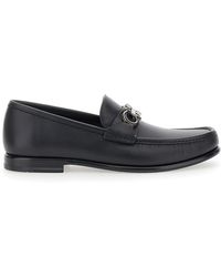 Ferragamo - 'Avril' Loafers With Gancini Plaque On The Front - Lyst