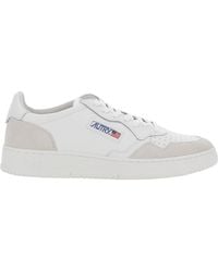 Autry - 'Medalist' Sneaker Low Top With Logo Patch On Tongue And S - Lyst