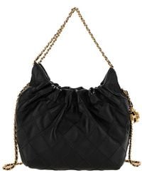 Tory Burch - Shoulder Bag Fleming Grained Leather - Lyst