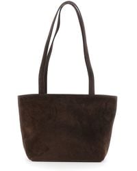 The Row - 'Parker' Shopping Bag With Two Top Handles And A Rigid B - Lyst