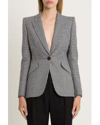 Alexander McQueen Giacca a Quadri Patchwork - Multicolore