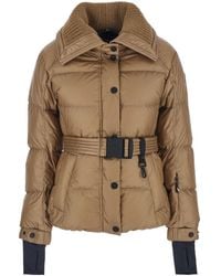 Moncler - Piumino 'Bataillouse' Con Patch Logo Sulla Manica E C - Lyst
