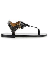 Isabel Marant - Jooni' Buckle Sandals With Metal Studs - Lyst