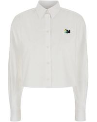 MSGM - Shirt Cotton - Lyst