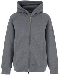 Tatras - 'Baccaro' Sweatshirt With Hood And Logo Patch On The Sleev - Lyst