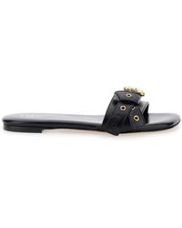 Chloé - Chloã 'Mae' Slip-On Sandals With Embossed Logo On The Insole - Lyst