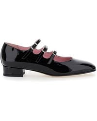 CAREL PARIS - Mary Janes 'Ariana' Con Cinturini E Tacco Spesso - Lyst