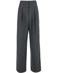 PT Torino - Pants With Hidden Front Closure And Front Pleats - Lyst