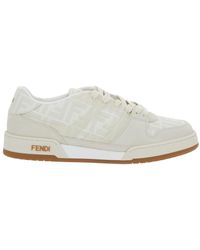 Fendi - Sneaker 'Match' Con Patch Logo Sulla Linguetta E Motivo Ff All-O - Lyst