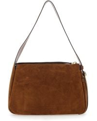 Tory Burch - Shoulder Bag Romy Grained Leather - Lyst
