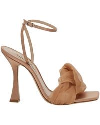 Casadei - 'Geraldine Helen' Sandals With Bow Detail - Lyst
