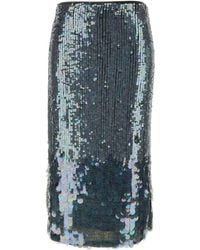 P.A.R.O.S.H. - P.A.R.O..H. Gonna Midi Con Paillettes All-Over - Lyst