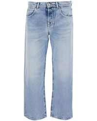 Roy Rogers - Light Five-Pocket Jeans With Bead Details On The Back - Lyst