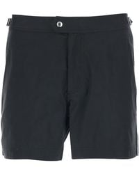 Tom Ford - Swim Shorts With Side Strap Details - Lyst