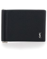 Saint Laurent - Grainy Leather - Lyst