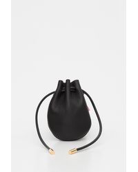 tubici Mykonos Neck Bag In Leather - Multicolor
