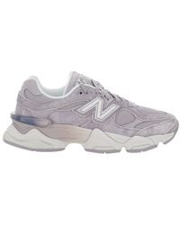 New Balance - '9060' Sneakers With Mesh Details And Rubber Sole In - Lyst