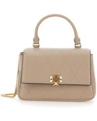 Tory Burch - Mini Charlie Bag With Chain Strap - Lyst
