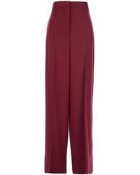 Stella McCartney - Pantalone Con Chiusura Nascosta Sul Fronte - Lyst