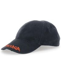 Balenciaga - Baseball Cap With Logo Lettering On The Front - Lyst