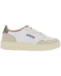 Autry - 'Medalist' Low Top Sneakers With Logo Patch On Tongue And Side - Lyst