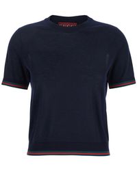 Gucci - Cashmere And Silk Top - Lyst