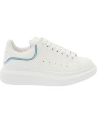 Alexander McQueen - Low Top Sneakers With Oversized Platform And L - Lyst
