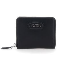 Marc Jacobs - Wallet Slim Compact Leather - Lyst