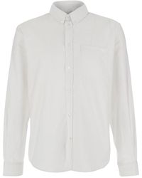 Maison Kitsuné - Shirt Profile Fox Regular Cotton - Lyst