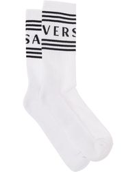 Versace - Socks With Logo - Lyst
