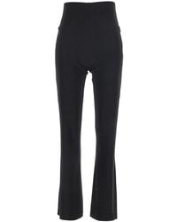 Norma Kamali - 'Boot' Pants With High Waist And Wide Leg - Lyst