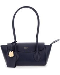 Ferragamo - Borsa A Spalla 'Florence' Con Logo Lettering Sul Fronte E Ch - Lyst