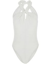 FEDERICA TOSI - One-Piece Swimsuit With Braided Straps - Lyst