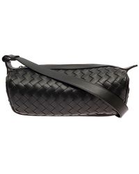 Bottega Veneta - 'Cannolo' Crossbody Bag With Intreccio Motif - Lyst