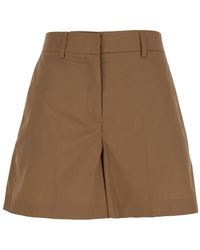 Plain - Shorts With Belt Loops - Lyst