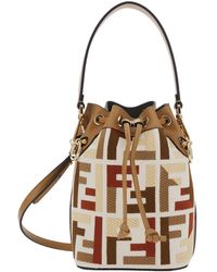 Fendi - 'Mon Tresor' Minibag With Drawstring - Lyst