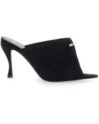 Balenciaga - Midnight City Mini Flat Heeled Sandals - Lyst
