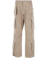 Cultura - Cargo Pants With Logo Patch - Lyst