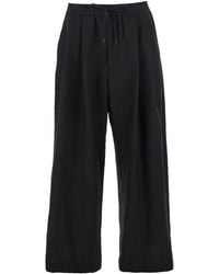 Juun.J - Pantalone Con Vita Elasticizzata Con Coulisse - Lyst