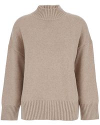 Le Plain - Turtleneck Sweater With Dropped Shoulder - Lyst