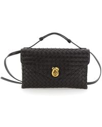 Bottega Veneta - Borsa A Mano 'Knot Lock' Con Motivo Intrecciato E Chius - Lyst