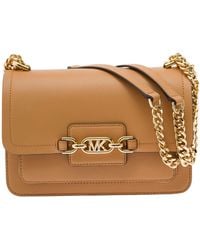 Michael Kors - 'Heather Medium' Shoulder Bag With Mk Logo - Lyst