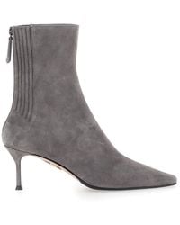 Aquazzura - 'Saint Honore' Ankle Boots With High Stiletto Heel - Lyst