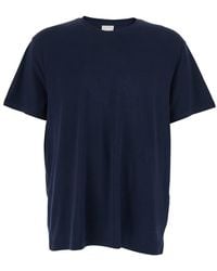 Calvin Klein - T-Shirt With Tone-On-Tone Logo On The Front - Lyst