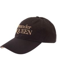 Alexander McQueen - Cappello Da Baseball Con Logo - Lyst